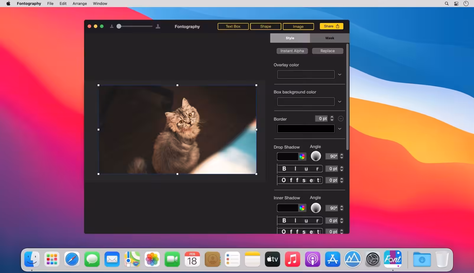 Fontography – Text on Picture‪s Captura 1