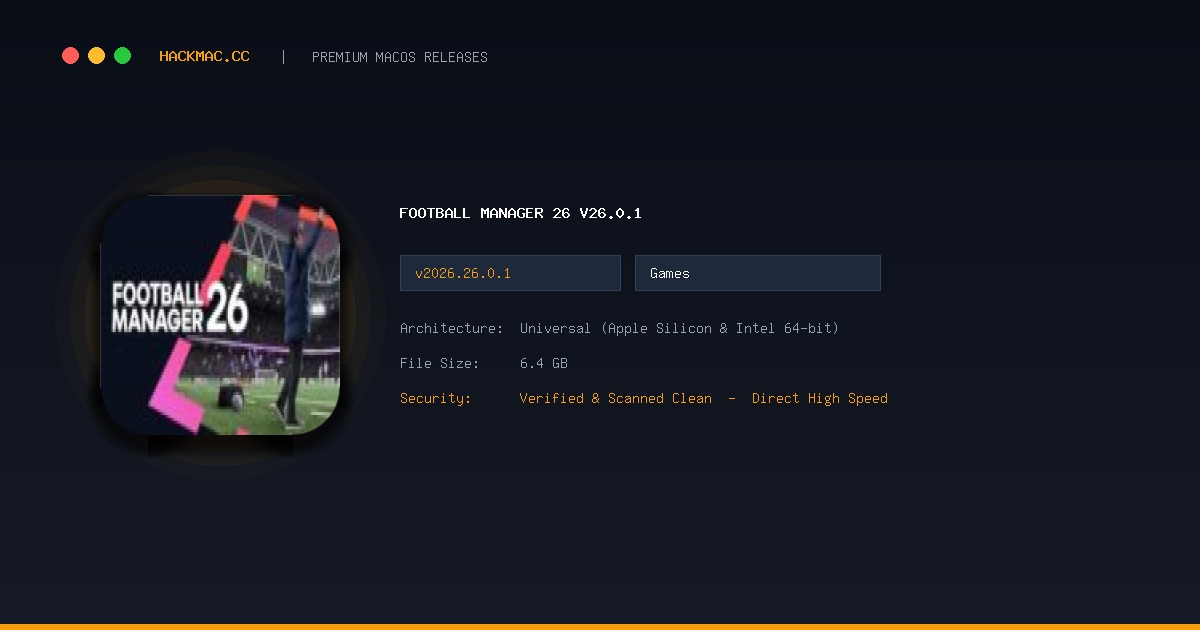 Football Manager 26 v26.0.1 screenshot