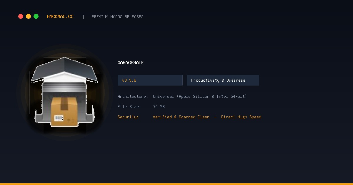 GarageSale screenshot