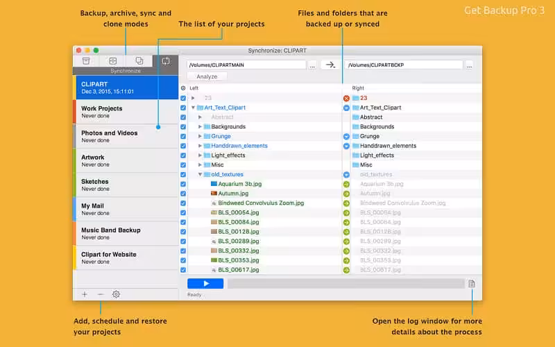 Get Backup Pro Captura 1