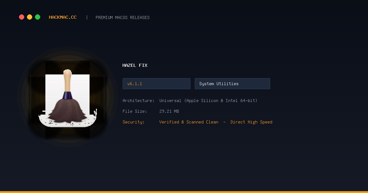 Hazel fix screenshot