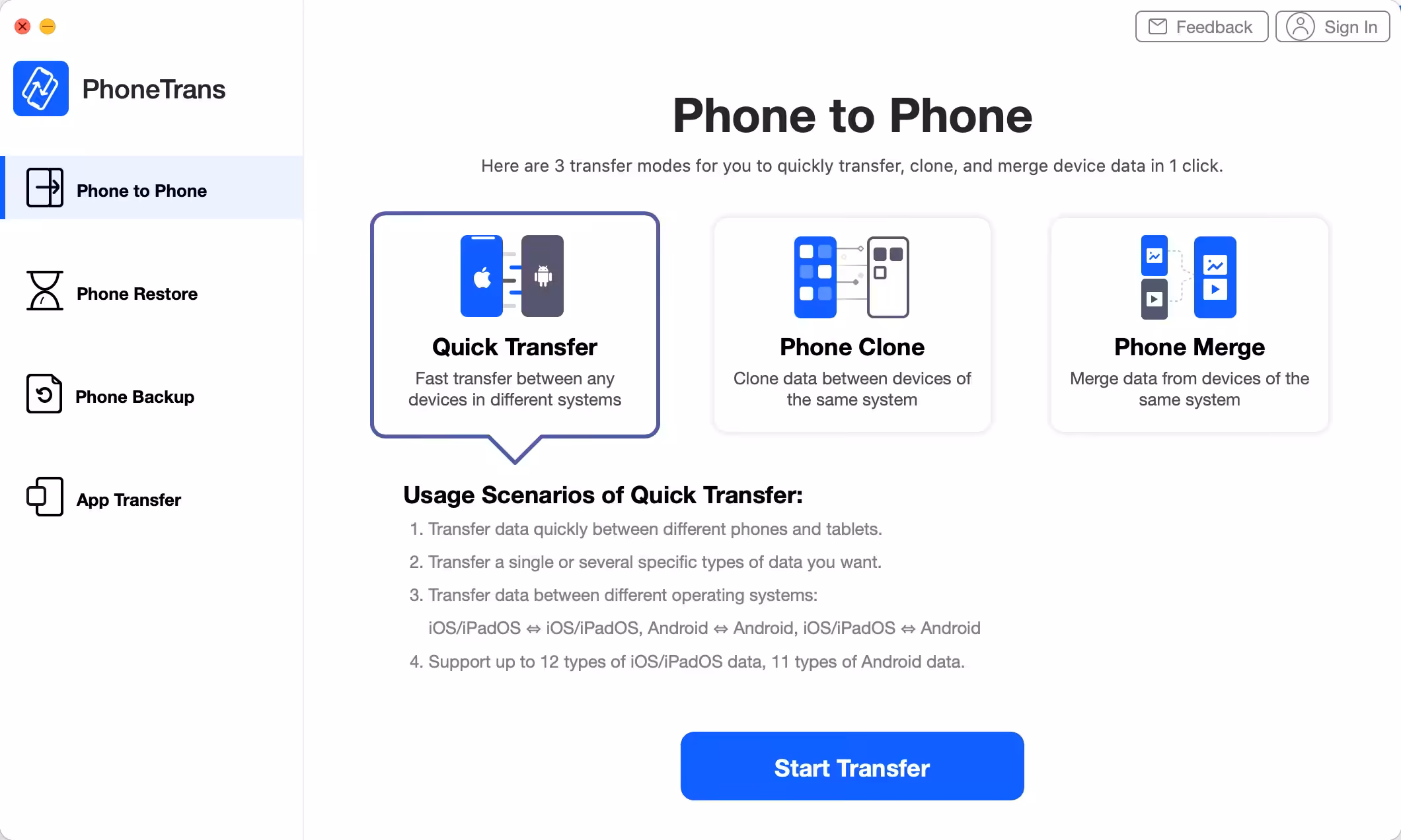 iMobie PhoneTrans Captura 1