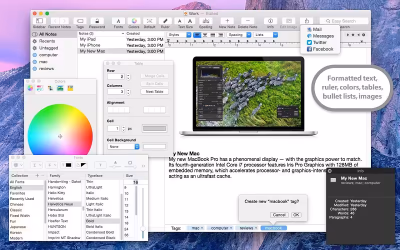 iNotepad Pro Captura 1