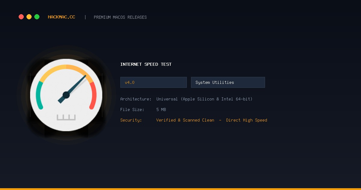 Internet Speed Test screenshot