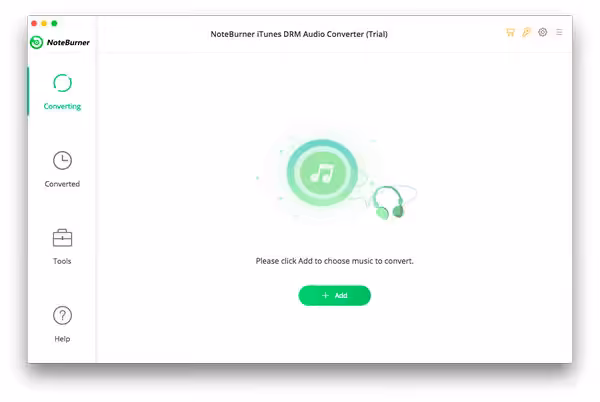 NoteBurner iTunes DRM Audio Converter Captura 2