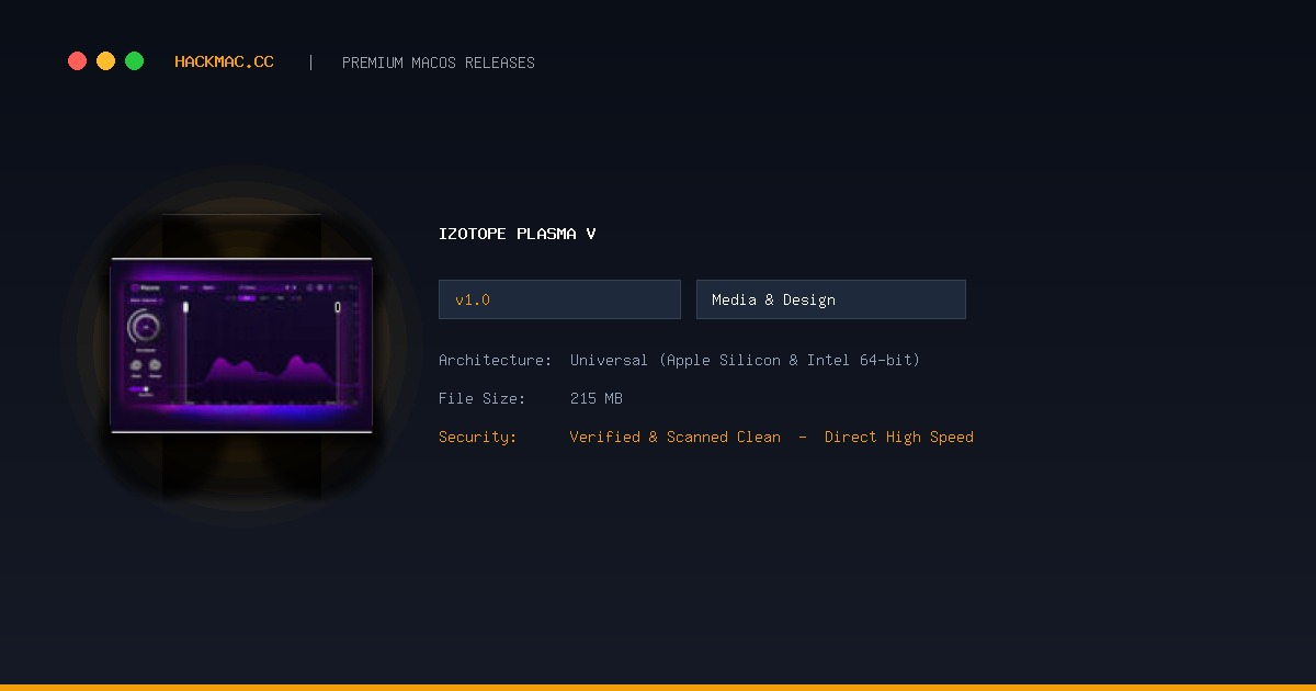 iZotope Plasma v screenshot