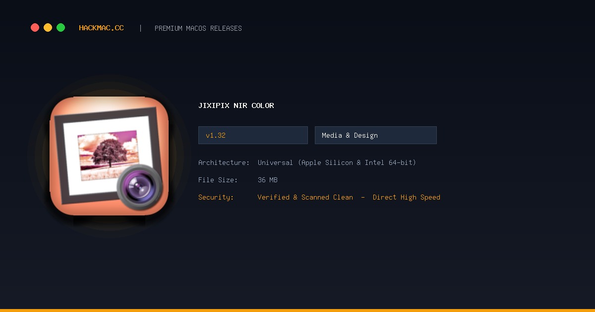 JixiPix NIR Color screenshot
