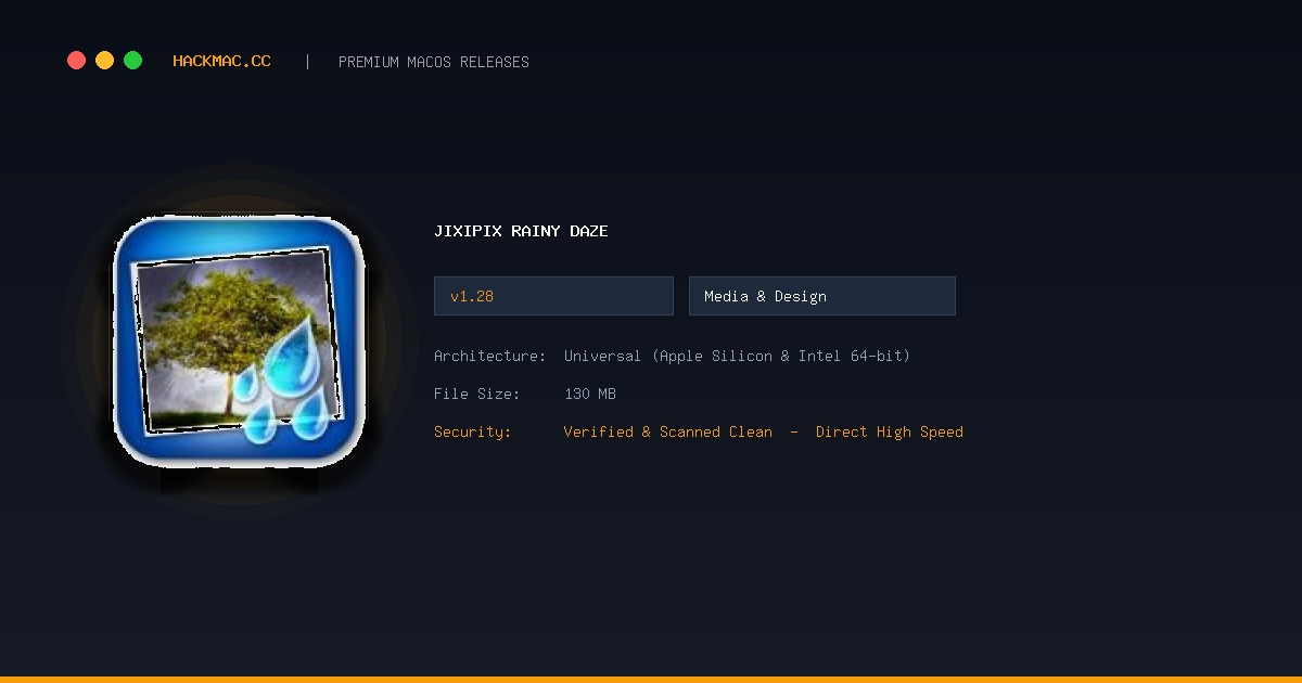 JixiPix Rainy Daze screenshot