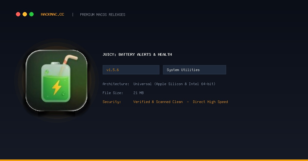 Juicy: Battery Alerts & Health screenshot