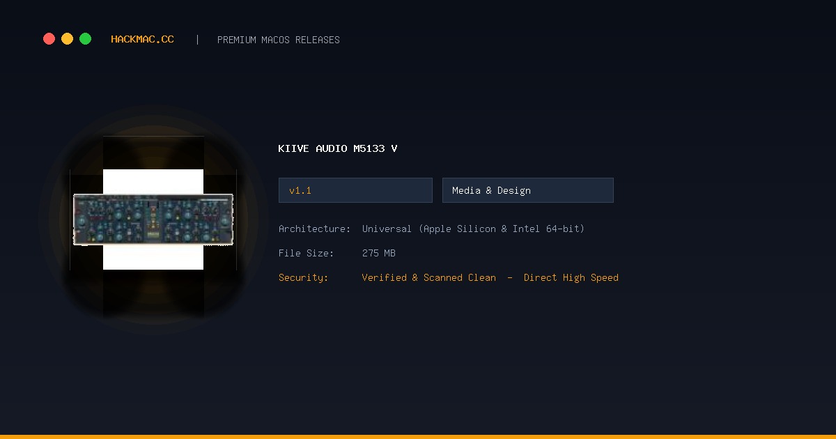 Kiive Audio M5133 v screenshot
