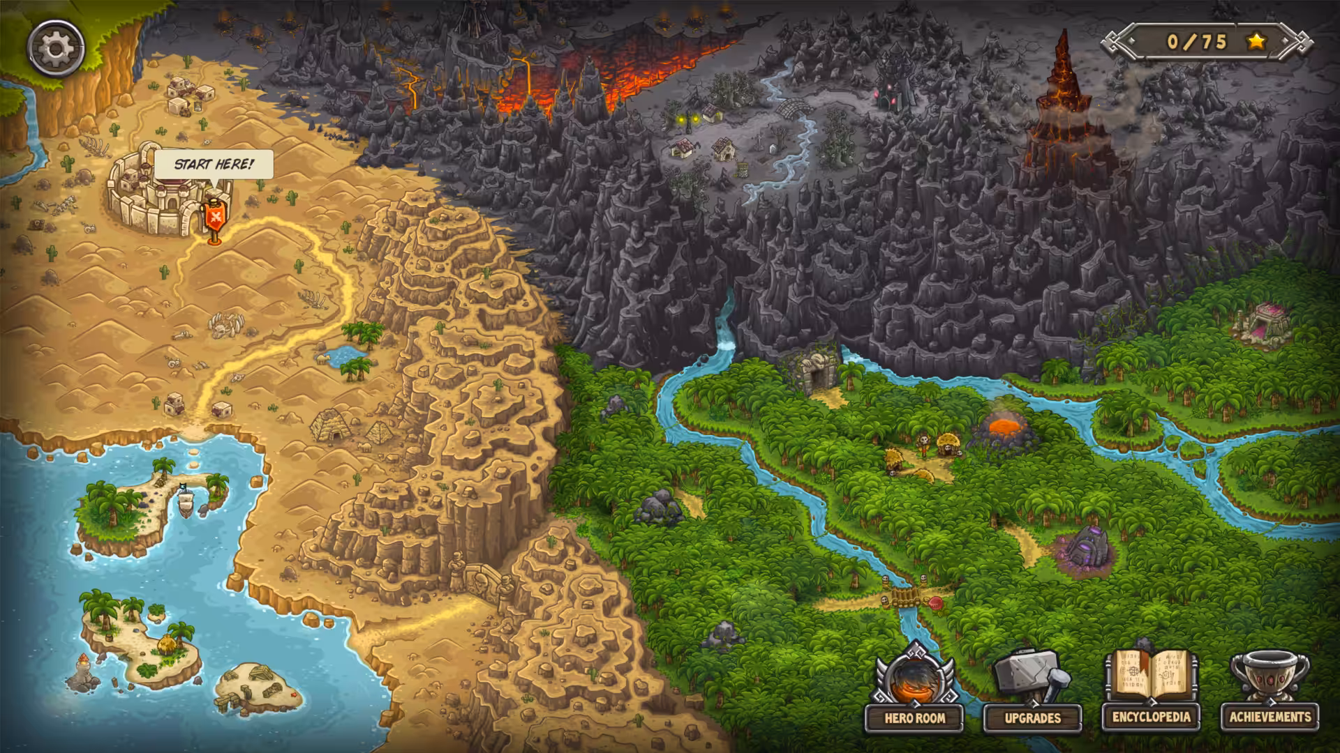 Kingdom Rush Frontiers Captura 1