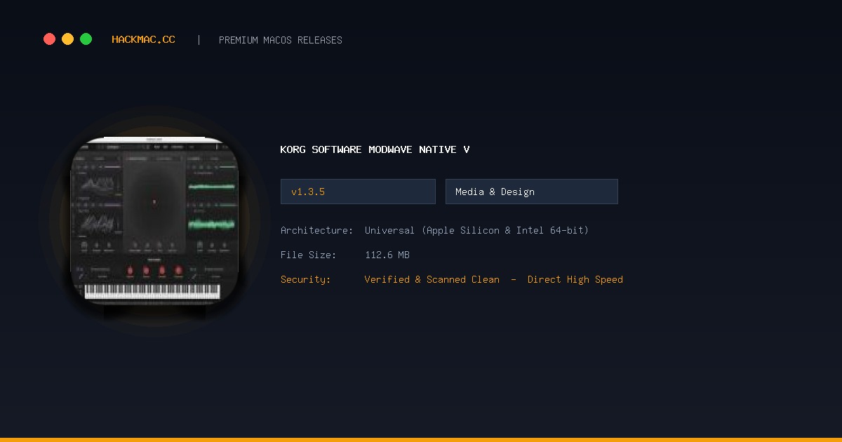 KORG Software Modwave Native v screenshot