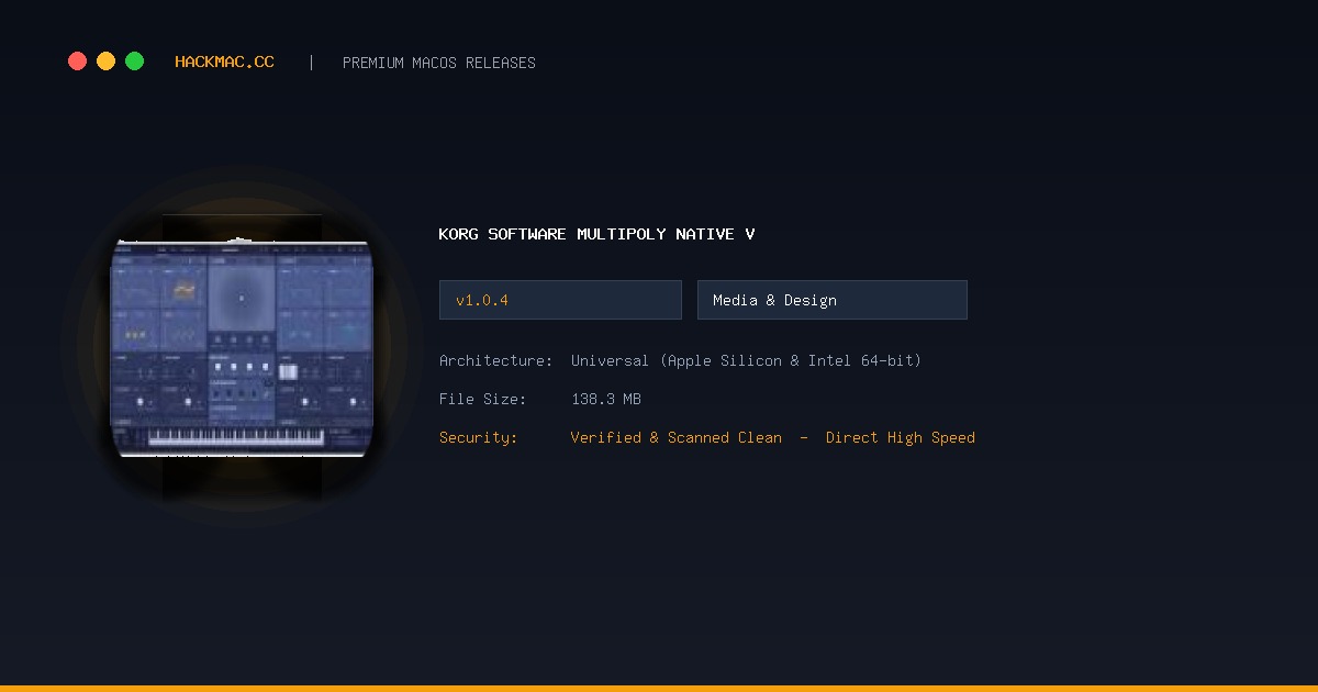 KORG Software Multipoly Native v screenshot