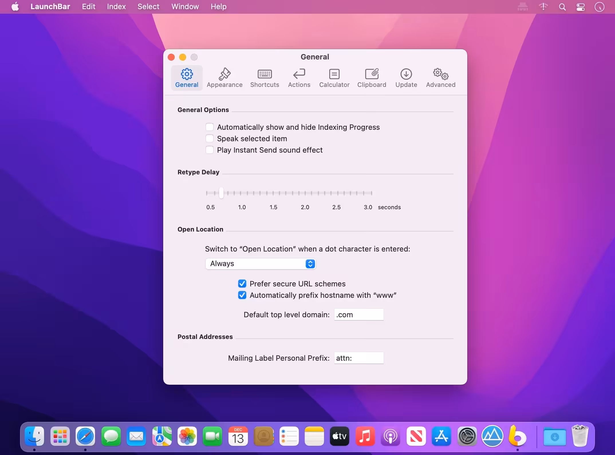 LaunchBar Captura 1