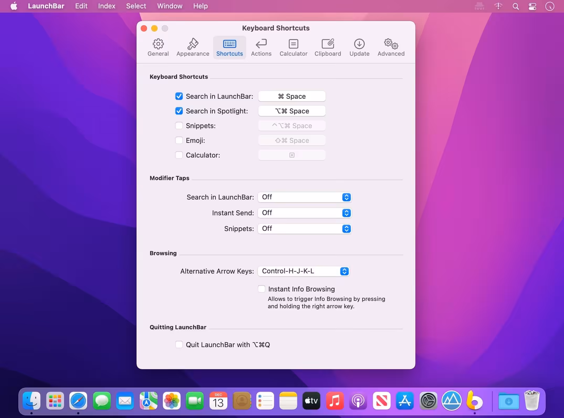 LaunchBar Captura 2