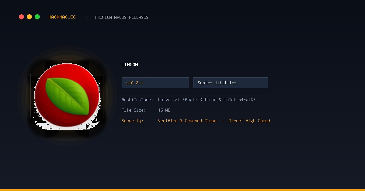 Lingon screenshot