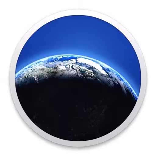 Living Earth – Weather &amp; Clock logo