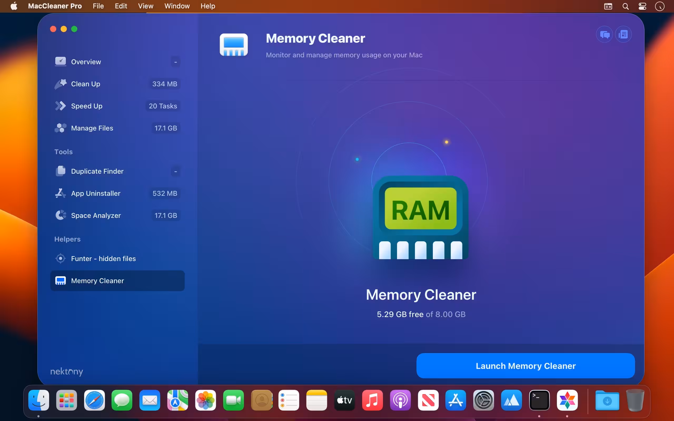 MacCleaner 4 Pro Captura 1