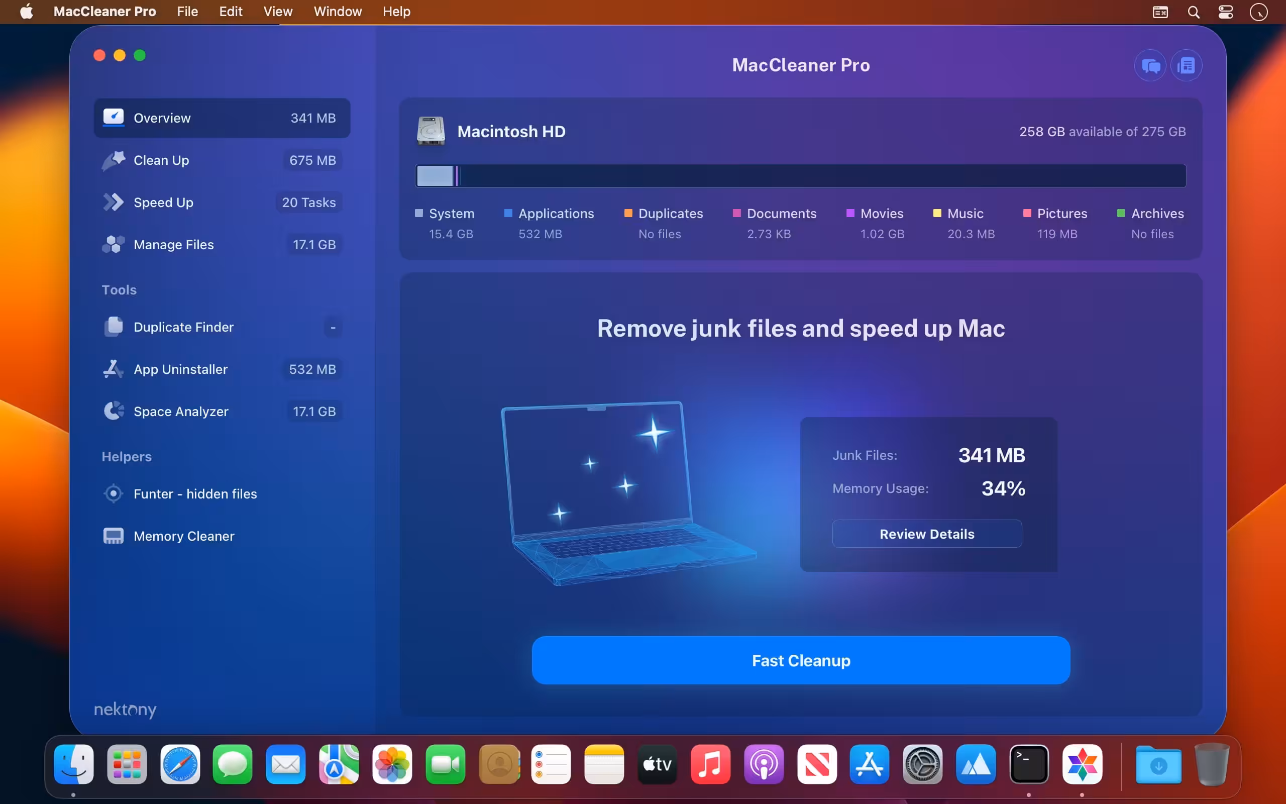 MacCleaner 4 Pro Captura 2