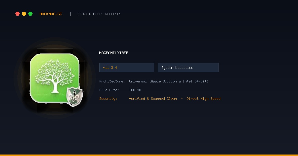 MacFamilyTree screenshot