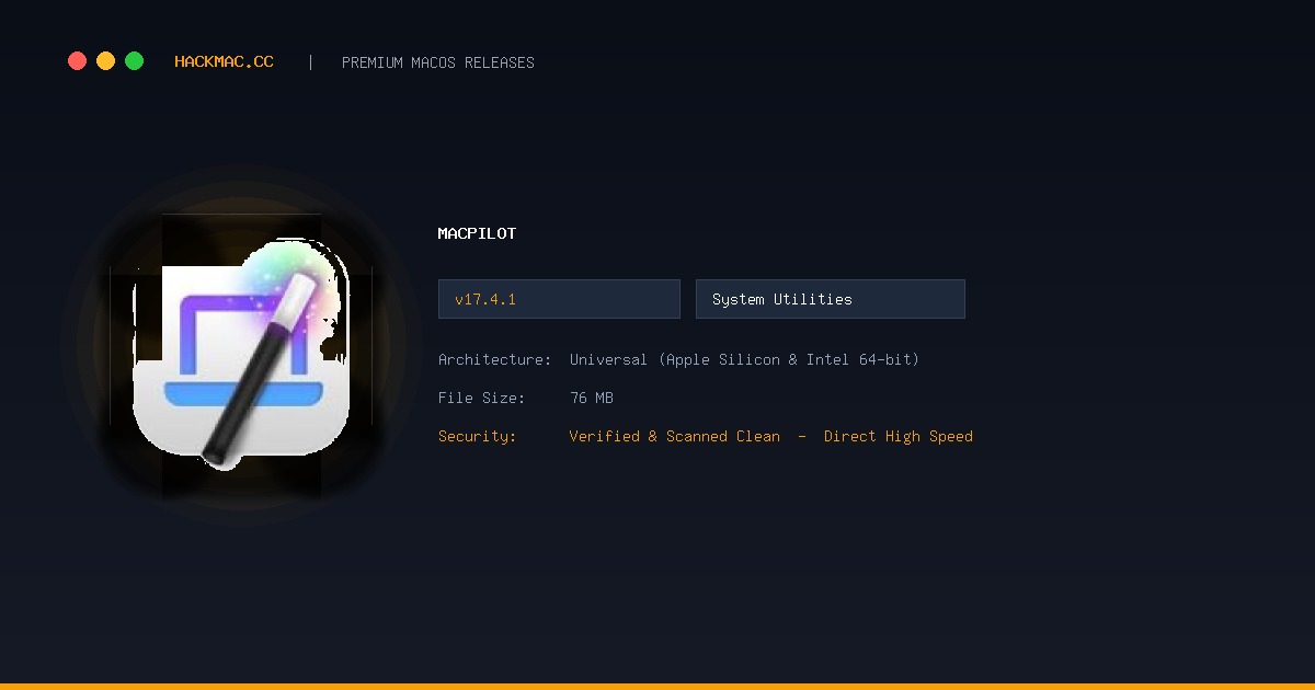 MacPilot screenshot