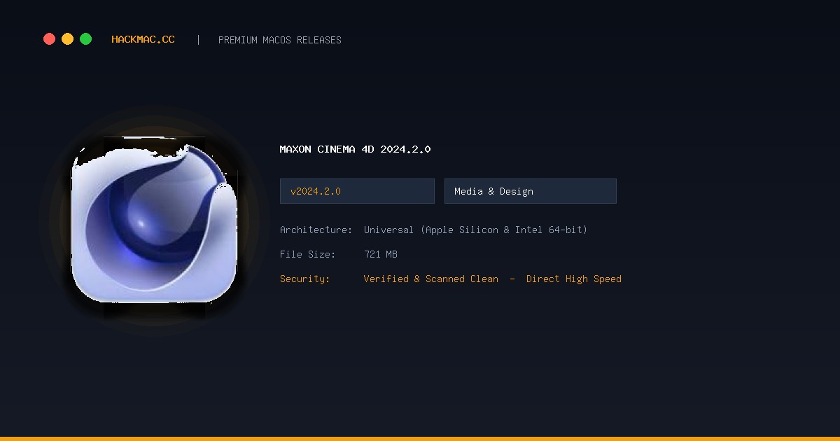 Maxon Cinema 4D 2024.2.0 screenshot