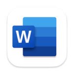Microsoft Word v Logo