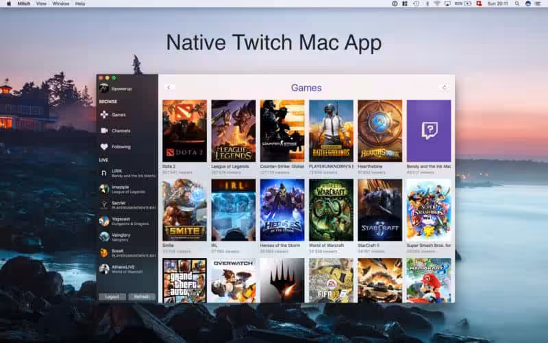 Mitch for Twitch Captura 1