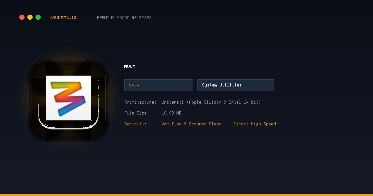 Moom screenshot