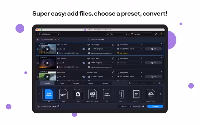 Movavi HD Video Converter Captura 2