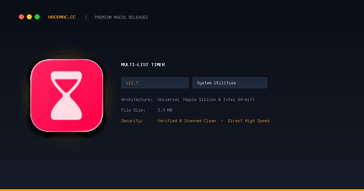 Multi-List Timer screenshot