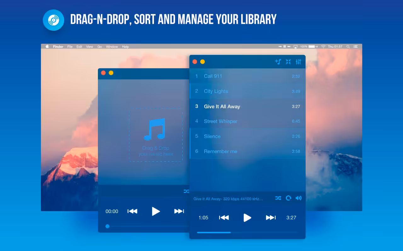 Music Paradise Player Captura 1