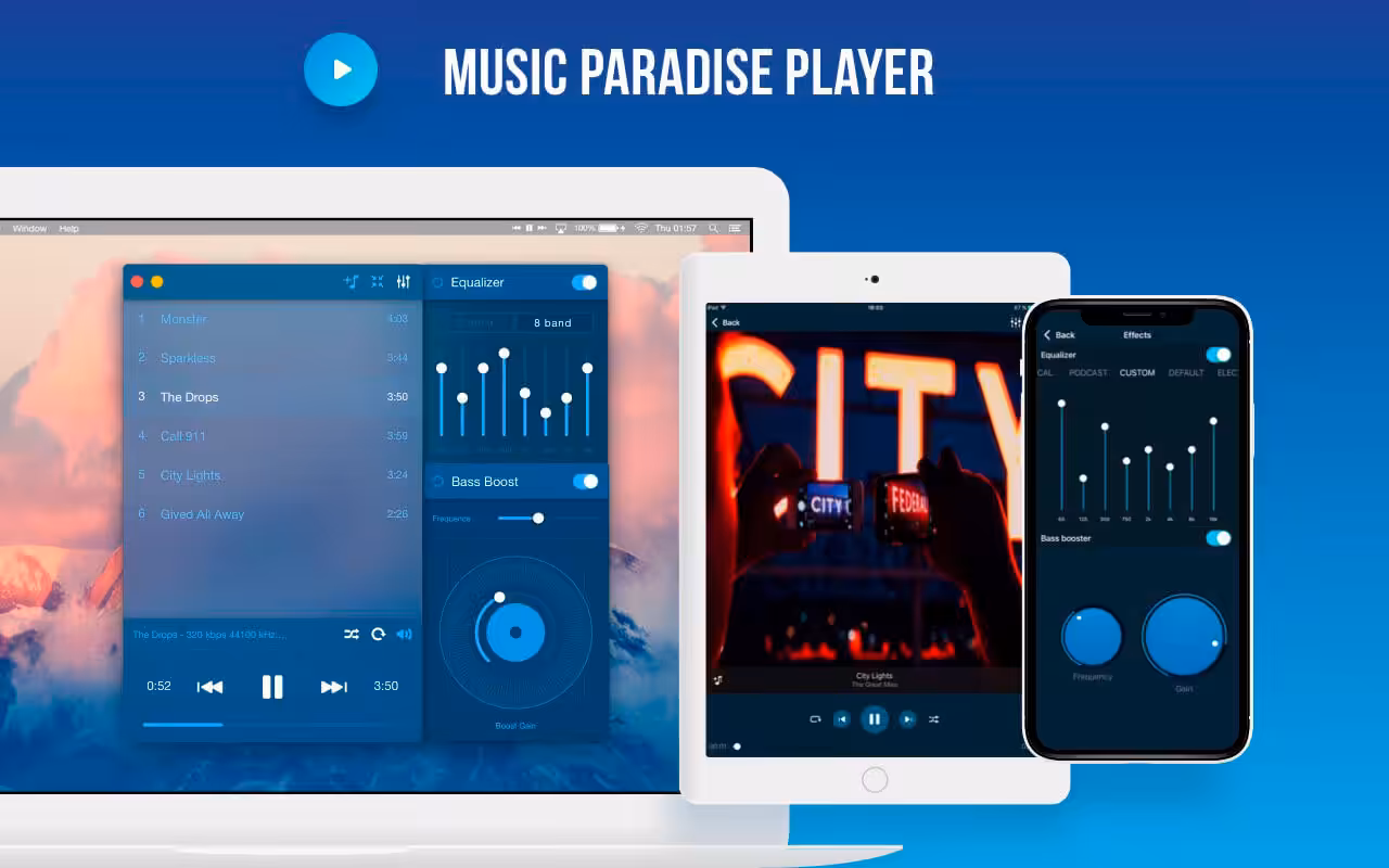 Music Paradise Player Captura 3