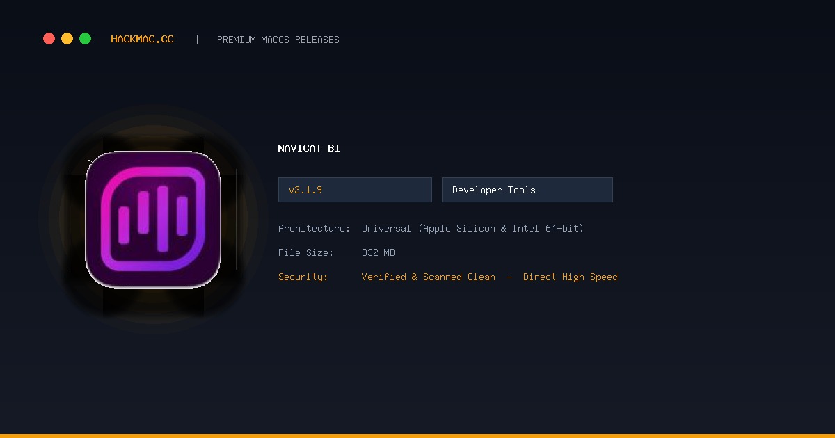 Navicat BI screenshot