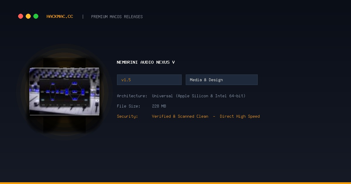 Nembrini Audio Nexus v screenshot
