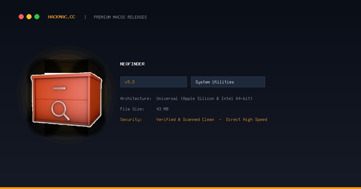 NeoFinder screenshot