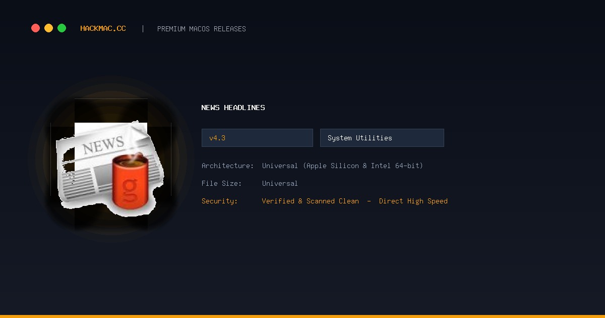 News Headlines screenshot