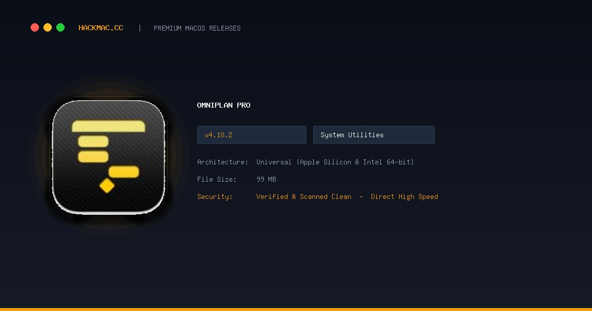 OmniPlan Pro screenshot