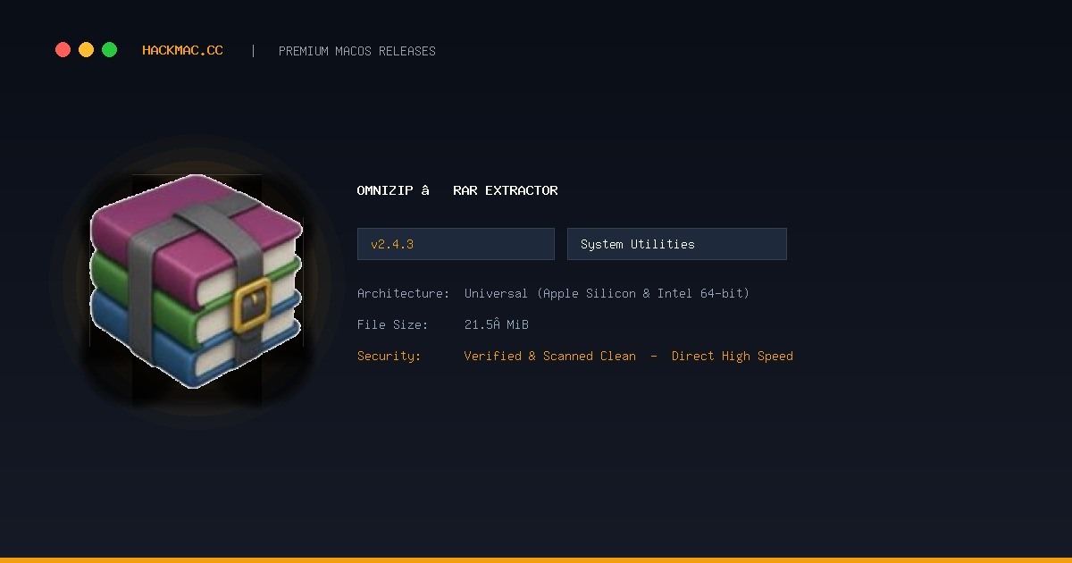 OmniZip – RAR Extractor screenshot