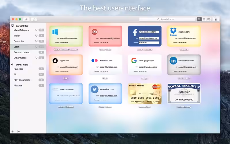 oneSafe Captura 1