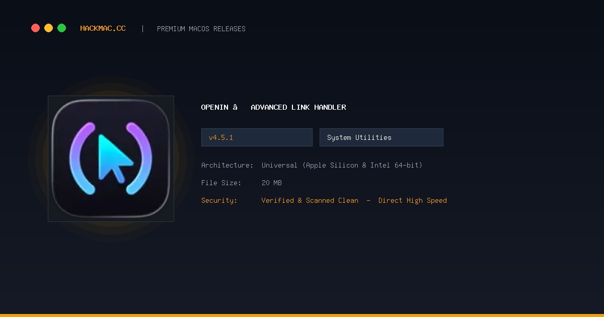 OpenIn – Advanced Link Handler screenshot