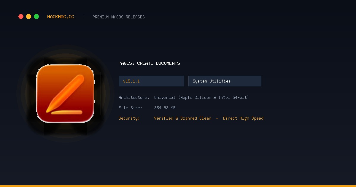 Pages: Create Documents screenshot