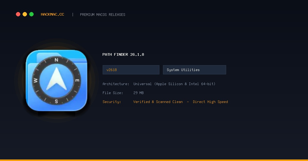 Path Finder 26.1.8 screenshot