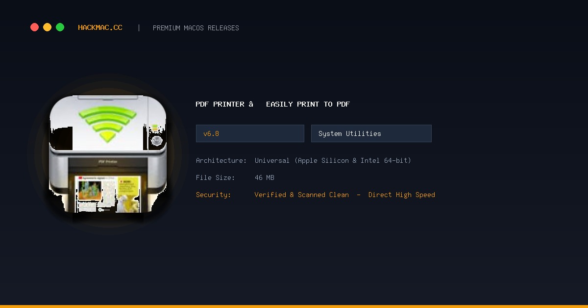 PDF Printer – Easily Print to PDF screenshot