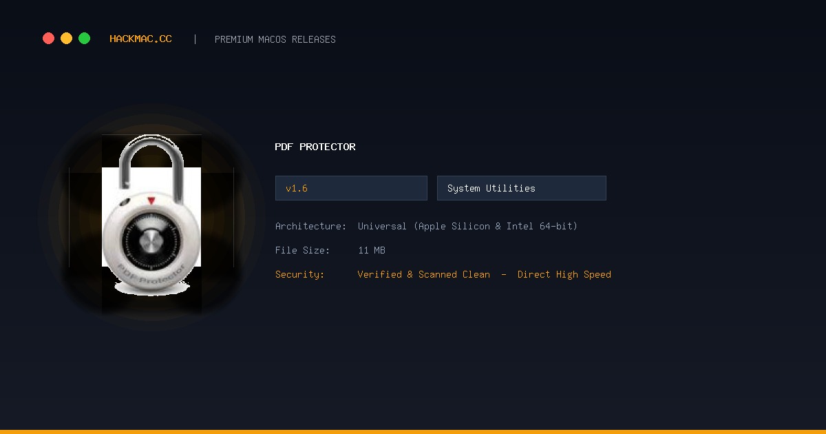 PDF Protector screenshot