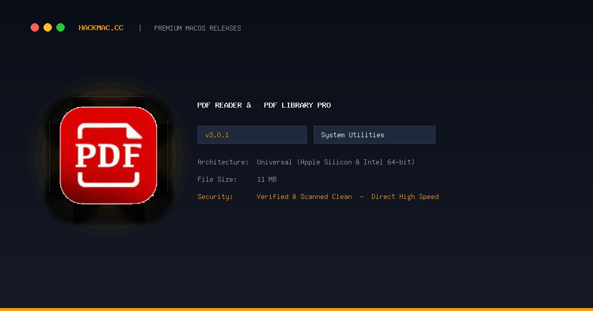 PDF Reader – PDF Library Pro screenshot