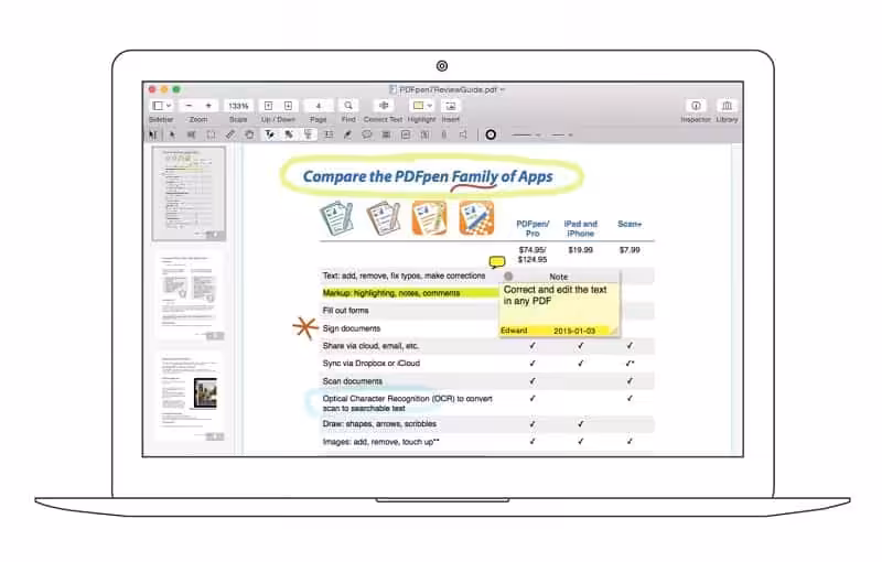PDFpenPro Captura 1