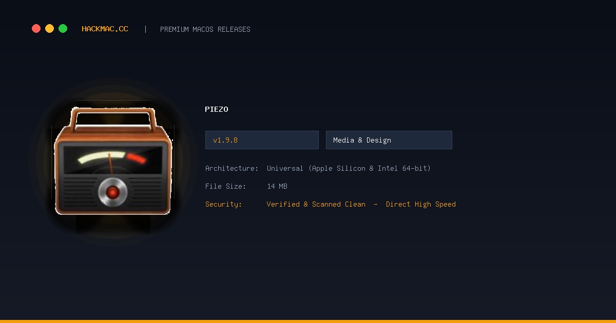 Piezo screenshot