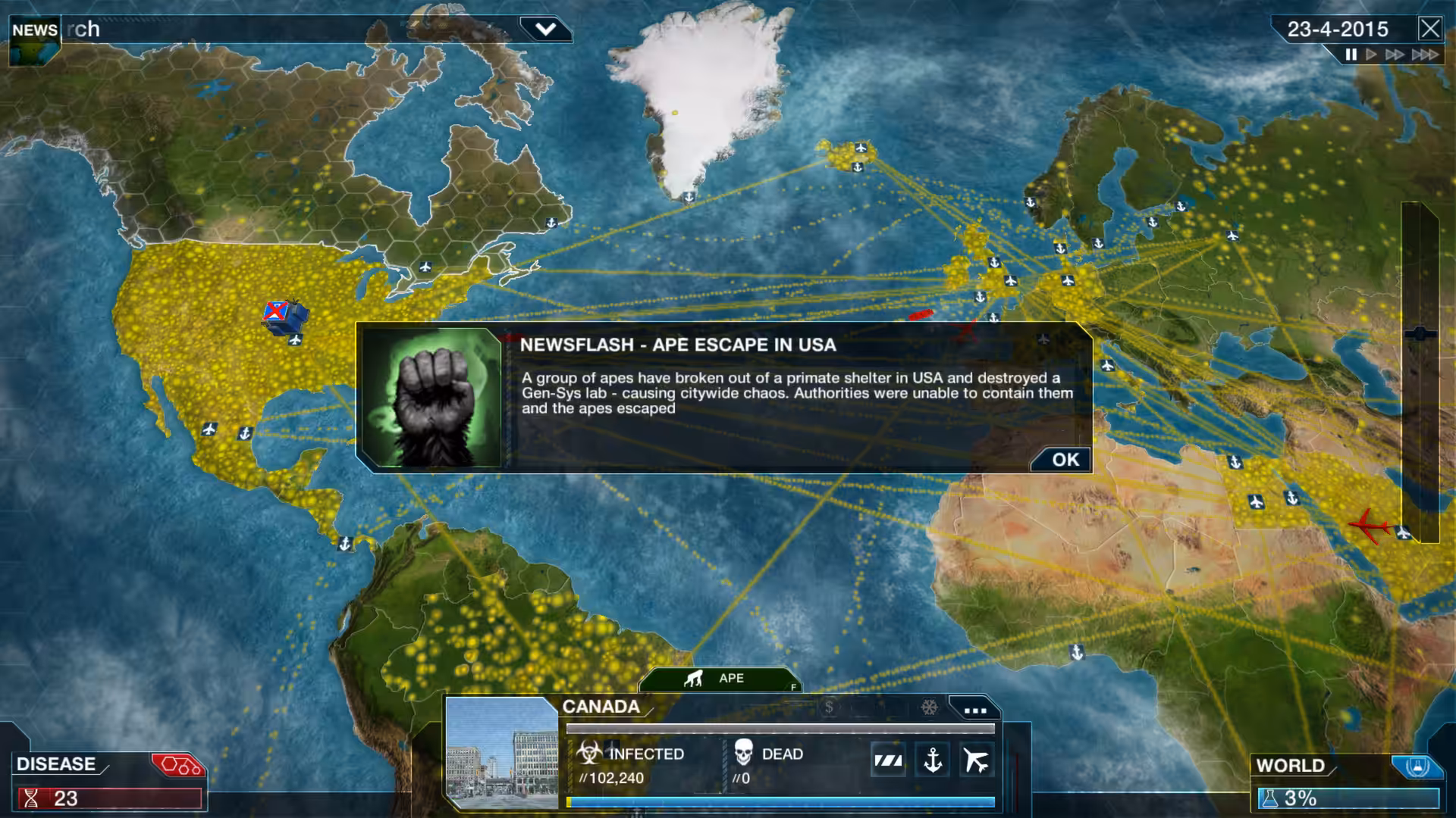 Plague Inc: Evolved Captura 4