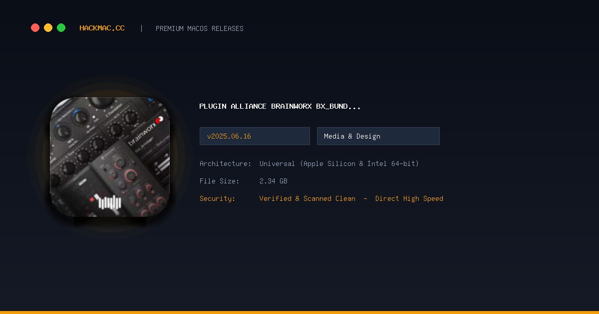 Plugin Alliance Brainworx bx_Bundle 2025.06.16 screenshot